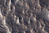 Portion of Mound in Gale Crater