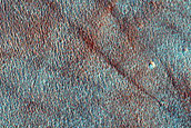 Terraced Crater in Northern Plains