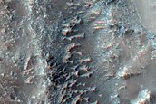 Inverted Channel in Noachis Terra