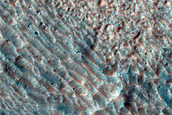 Possible Inverted Channel in Icy Terrain