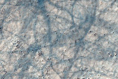 Thermally Distinct Deposit adjacent to Fracture