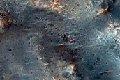 Channel Connected to Crater East of Millochau Crater