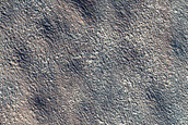 Survey of Terrain around Ice-Exposing Crater
