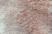 Crater on Ejecta of Davies Crater