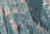 Tyrrhena Terra Central Peak Dunes