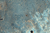 Fan in Crater in Tyrrhena Terra