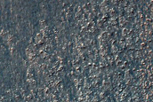 Sharp Boundary within Crater