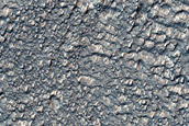 Wider Channel Connecting Glaciers in Coalescing Craters