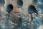 Dune Monitoring in Crater
