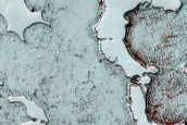 South Polar Residual Cap Seasonal Features