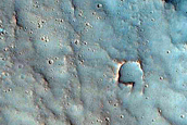 Kasei Valles Alluvial Fans and Scarp