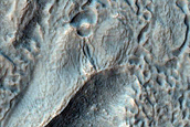 Caracteristic�s geogr�ficas al oeste de cr�ter Newton