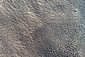 Survey of Terrain around Ice-Exposing Crater