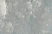 Landforms in Aeolis Mensae
