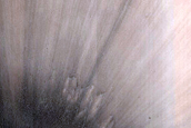 3-Kilometer Diameter Crater with Thin Glacial Deposit