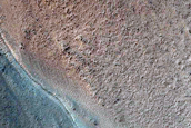 Gullied Crater Wall