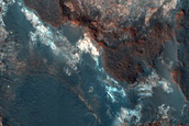 Slope Features in Mawrth Vallis