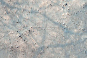 Terrain Southeast of Green Crater