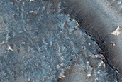 Volcanic Vent in Tharsis Region