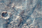 Terrain Southwest of Maunder Crater