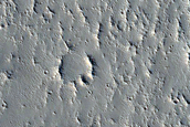 Candidate Recent Impact Site