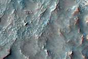 Inverted Channel in Noachis Terra