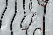 South Polar Residual Cap Site