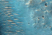 Channels Northeast of Hellas Planitia
