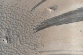 Potential Slope Streak Formation and Dust Clouds in Tharsis Region