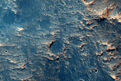 Channels Northeast of Hellas Planitia
