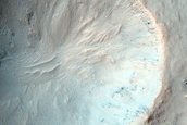 Infrared-Distinct Crater