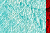 Gullies in Crater in Terra Cimmeria