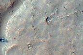 Channels on Bernard Crater Floor