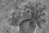 Light-Toned Deposits on Plains South of Coprates Chasma