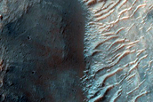 Narrow Canyon West of Martz Crater