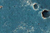Search for Ada Crater Secondaries