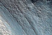 Lineated Bedrock Block in Protonilus Mensae