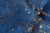 Ridges in Sinai Dorsa