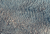 Dipping Layers and Ridge South of Reull Vallis