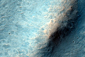 Candidate Recent Impact Site
