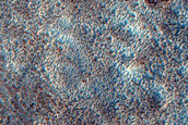 Channel in Crater Ejecta in Arabia Terra