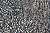 Channel and Crater in Terra Cimmeria