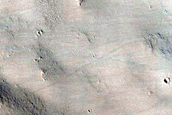 Recent Impact Site with Bright-Bluish Material