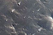 Wind Streak Monitoring Site Northwest of Uranius Tholus