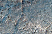 Terrain West of Green Crater
