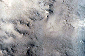 Terrain Southeast of Curie Crater
