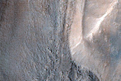 Perched Glacier-Like Form with Large Moraine