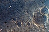 Faulted Alluvial Fan and Catchment in Eos Chasma