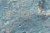 Channels in Tyrrhena Terra Flank