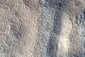 Layered Features in Craters North of Nilosyrtis Mensae
